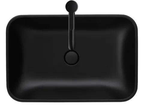Waschbecken Happy D.2 Plus in Anthrazit, rechteckig von Duravit