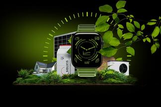 Collage Wärmepumpe, Solvis Max, Photovoltaik, Haus