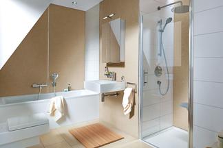 Wandverkleidung mit HSK RenoDeco