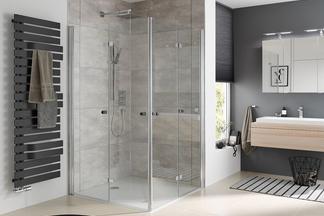 Transparente HSK-Atelier Plan Duschkabine